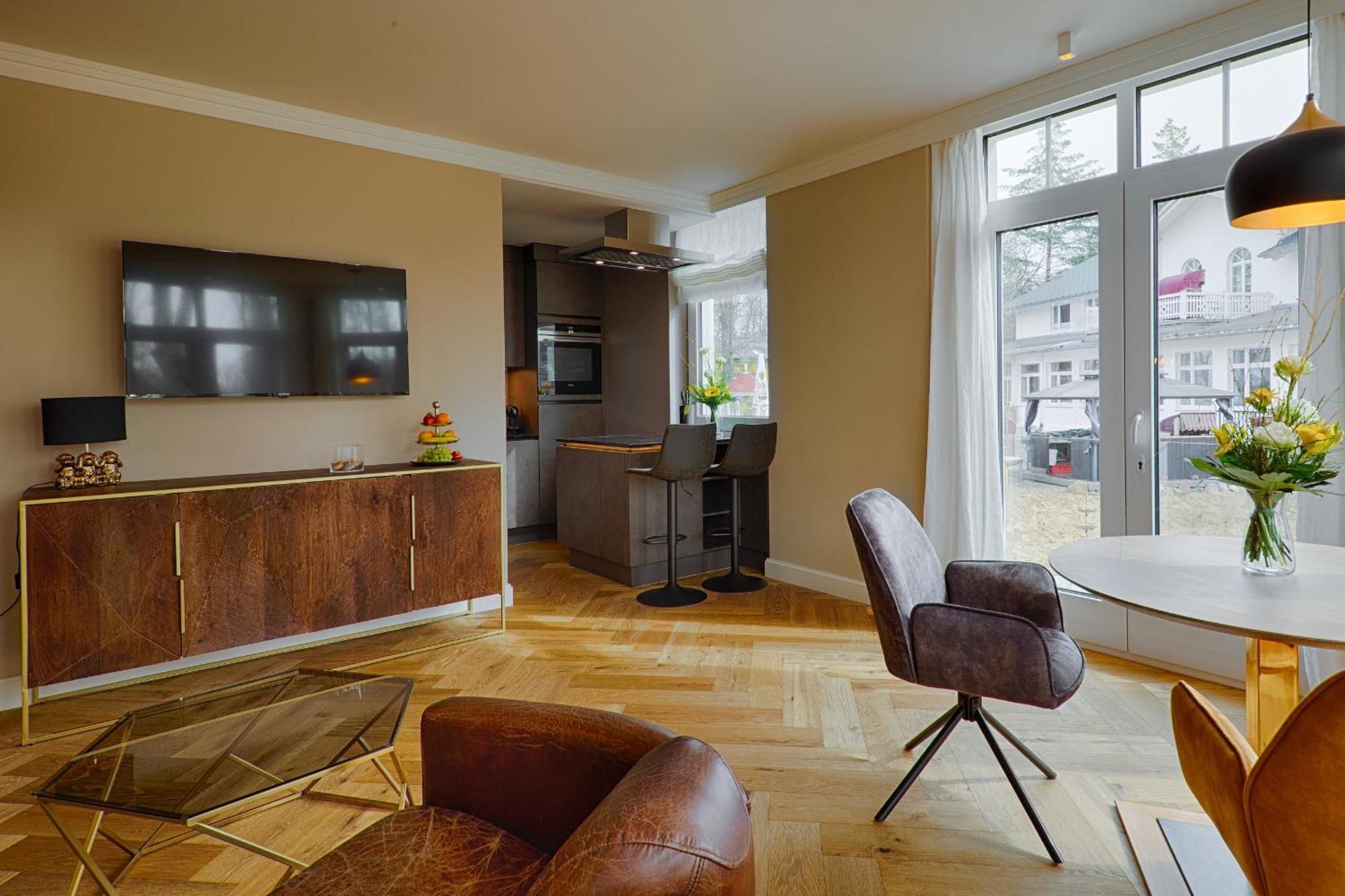 Meeressterne Schlossappartements Heringsdorf Eksteriør bilde