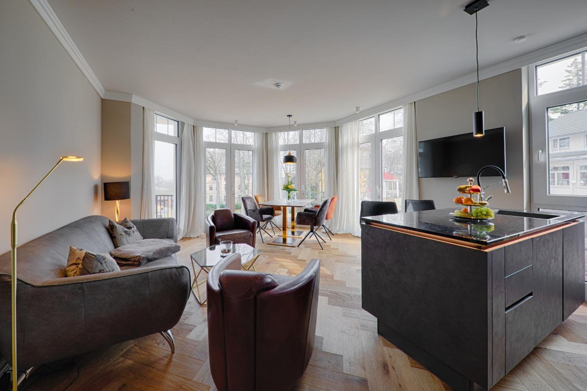 Meeressterne Schlossappartements Heringsdorf Eksteriør bilde