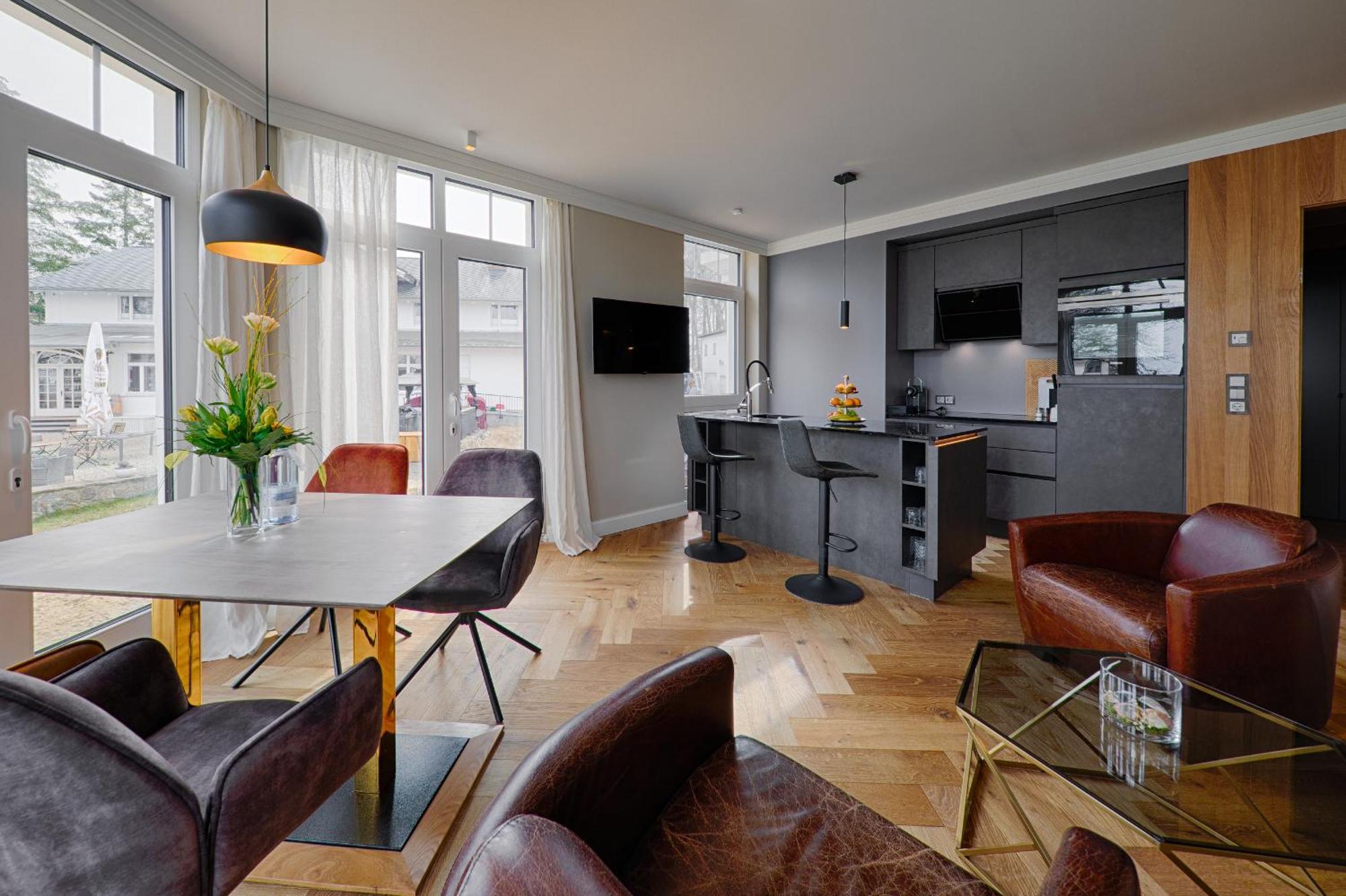 Meeressterne Schlossappartements Heringsdorf Eksteriør bilde